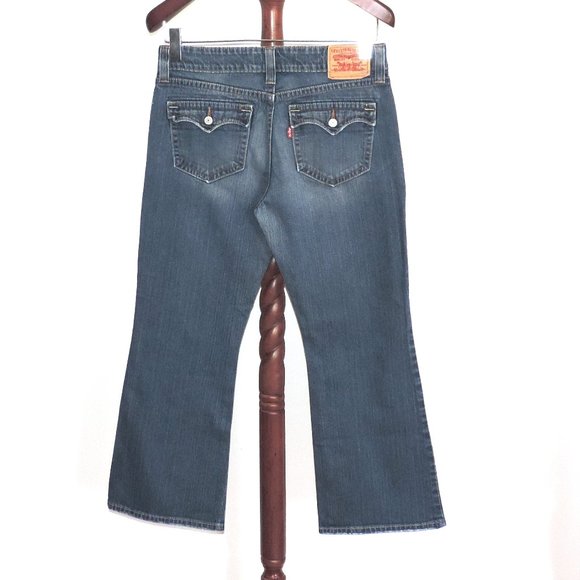 Levi's 515 Boot Cut distressed denim jeans - Picture 9 of 9